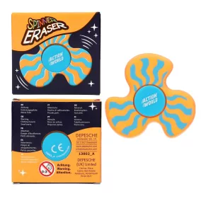 Adventure World pörgethető fidget spinner radír