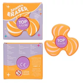 TOPModel pörgethető fidget spinner radír