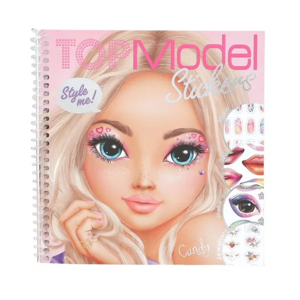 TOPModel Arcöltöztető matricaalbum - Dress Me Up