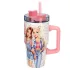 TOPModel To-Go Szívószálas pohár - Festival Fun
