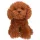 TOPModel Plüss kutya 30 cm - Teddy Brown