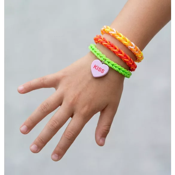 TOPModel Loom Band gumigyűrű készítő szett