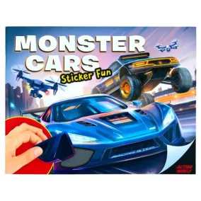 Action World matricás füzet - Monster Cars