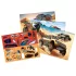 Action World matricás füzet - Monster Cars