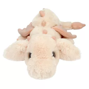 SNUKIS plüss sárkány - Barack 50 cm