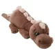 Dino World fekvő plüss dinoszaurusz - Barna - 50 cm