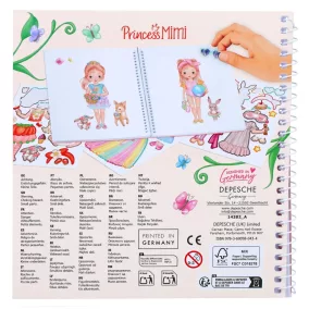 Princess Mimi matricás öltöztető füzet - Dress Me Up