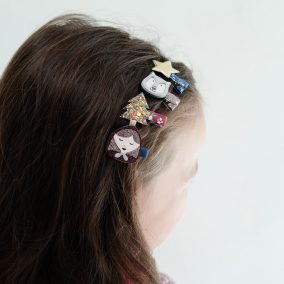 Piroska és a farkas mini csatok - 8 db-os szett