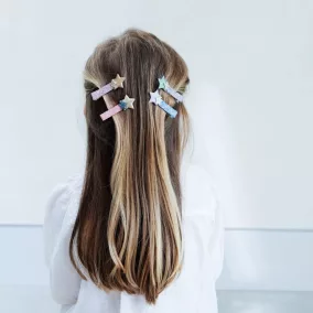 Hullócsillag klipszek - 4 db-os szett