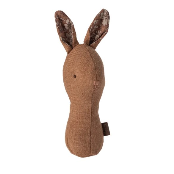 Maileg Nyuszis csörgő - Barna