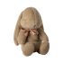 Maileg plüss nyuszi masnival - Dusty brown 34 cm