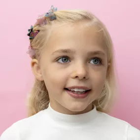 Mini csillag klipszek - 6 db-os szett