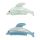 Delfines hajklipsz - 2 db-os szett