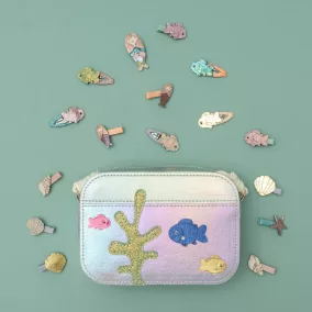 Sellős és kagylós csatok - 4 db-os szett