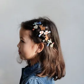 Cowboy mini csatok - 8 db-os szett