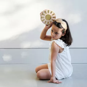 Csavart raffia hajpánt