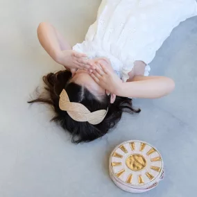 Csavart raffia hajpánt