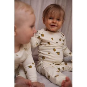 Pamut overál - Citrom mintás 68-74