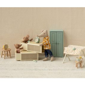 Maileg Álmos baba egérke a gyufásdobozban - Rose