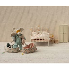 Maileg Baba egér hordozóban - Rose