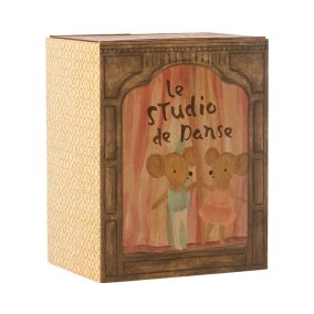   Maileg Balett egerek a táncstúdióban - Little sister and brother