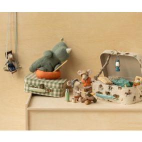 Maileg Túrázó egérfiú - Big brother - Thin stripes