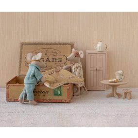 Maileg Egér Anya és apa szivardobozban