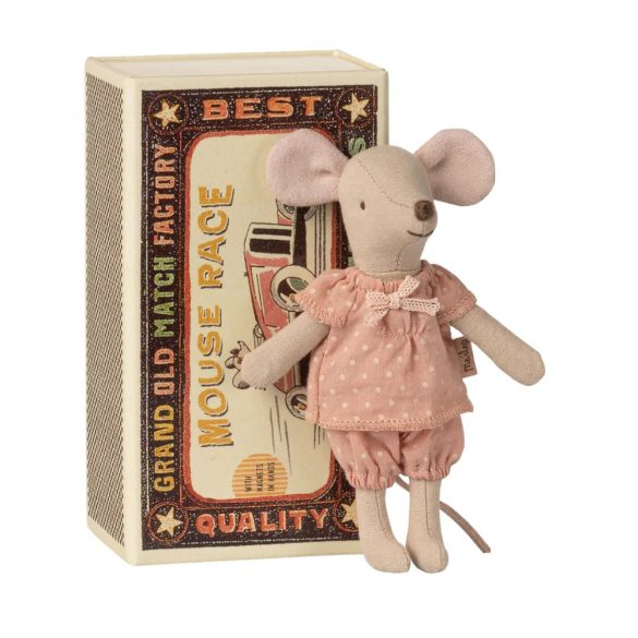 Maileg Nagylány Egér Gyufásdobozban - Big sister