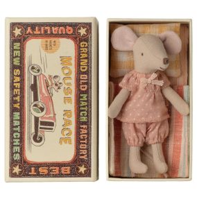Maileg Nagylány Egér Gyufásdobozban - Big sister