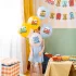 Vonatos lufik - 30 cm - 6 db