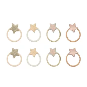 Csillagos hajgumik - 8 db-os szett