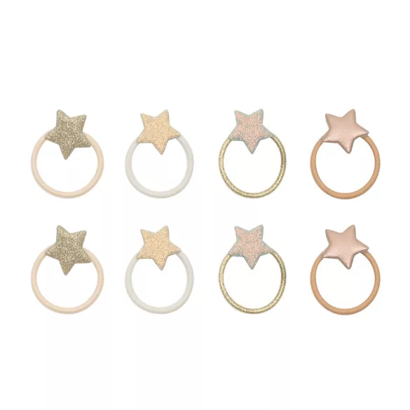 Csillagos hajgumik - 8 db-os szett