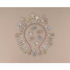 Tüll mini csatok - 5 db-os szett