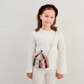 Nagy méretű csavart bársony hajpánt