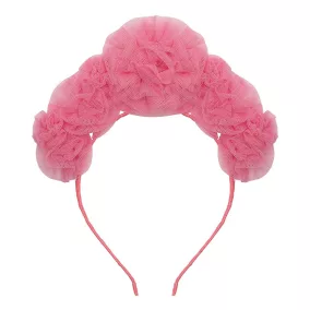 Szirmocskás fejdísz - Vattacukor