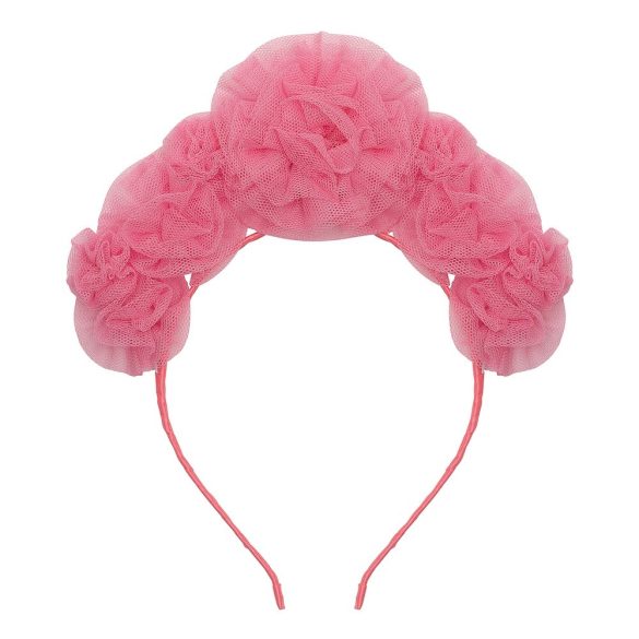 Szirmocskás fejdísz - Vattacukor