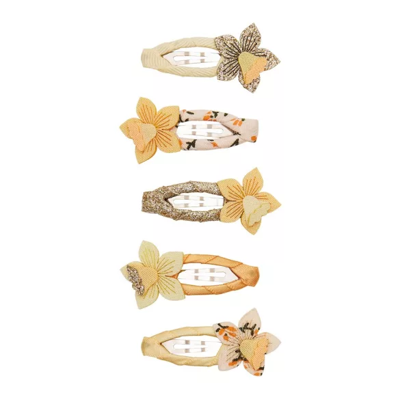 Nárciszos mini csatok - 5 db-os szett