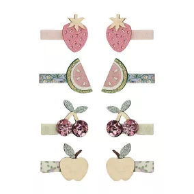 Gyümölcssalátás mini klipszek - 8 db-os szett