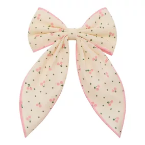 Cseresznyemintás masni