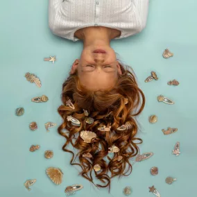 Tengeri élővilág mini csatok - 5 db-os szett