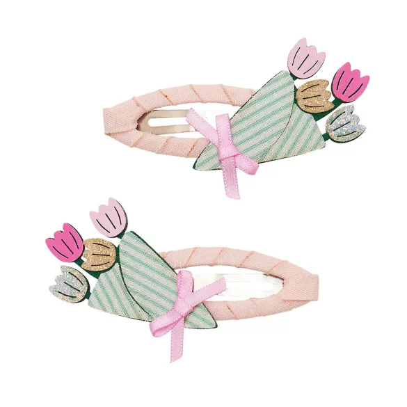 Virágcsokros csatok - 2 db-os szett