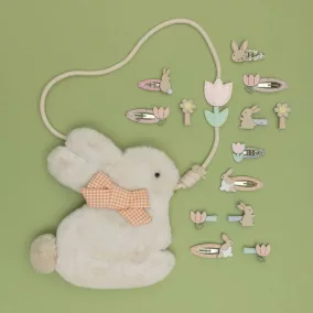 Nyuszi és csibe mini csatok - 5 db-os szett