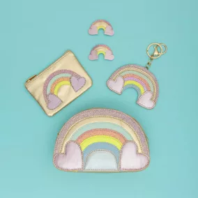 Szivárványos kistáska