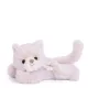 Bukowski plüss - Cosy Cica - Fehér Ezüst - 18 cm