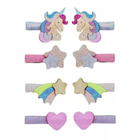 Unicornland salon hajcsatok - 8 db-os