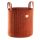 Savanna bársony játéktároló kosár WILD BROWN