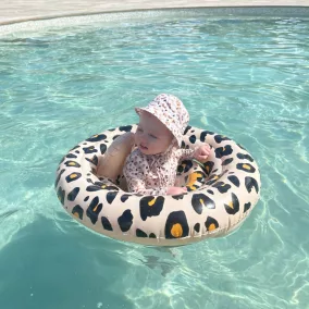 Swim Essentials baba úszógumi - Beige Leopard