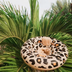 Swim Essentials baba úszógumi - Beige Leopard