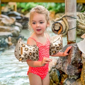 Swim Essentials karúszó 0-2 év - Beige Leopard