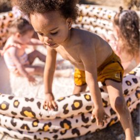 Swim Essentials gyerek medence 150 cm - Beige Leopard